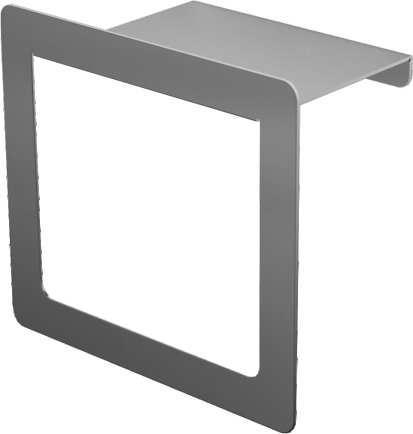 Závěs ručníků malý (nerez) BH-3.1-SB š:22 v:18,5 hl:11 cm