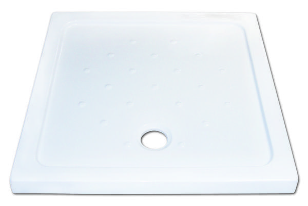 NIAGARA KV02 90x90x6,5  bílá,čtvercová keramická sprchová vanička