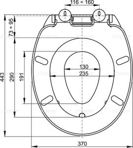 WC sedátko A603
